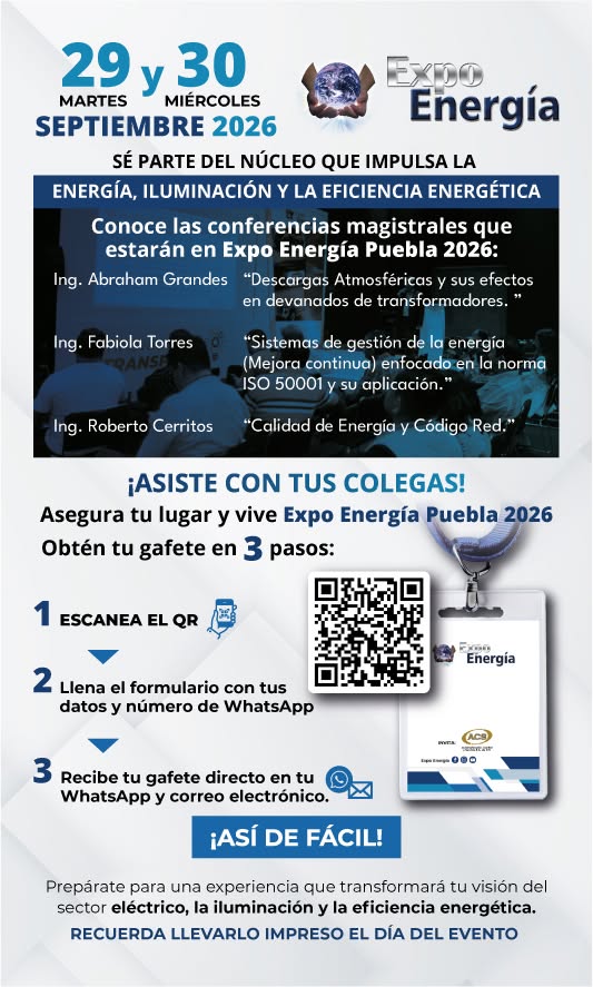 ¡Expo Energía Puebla 2026 está por comenzar!